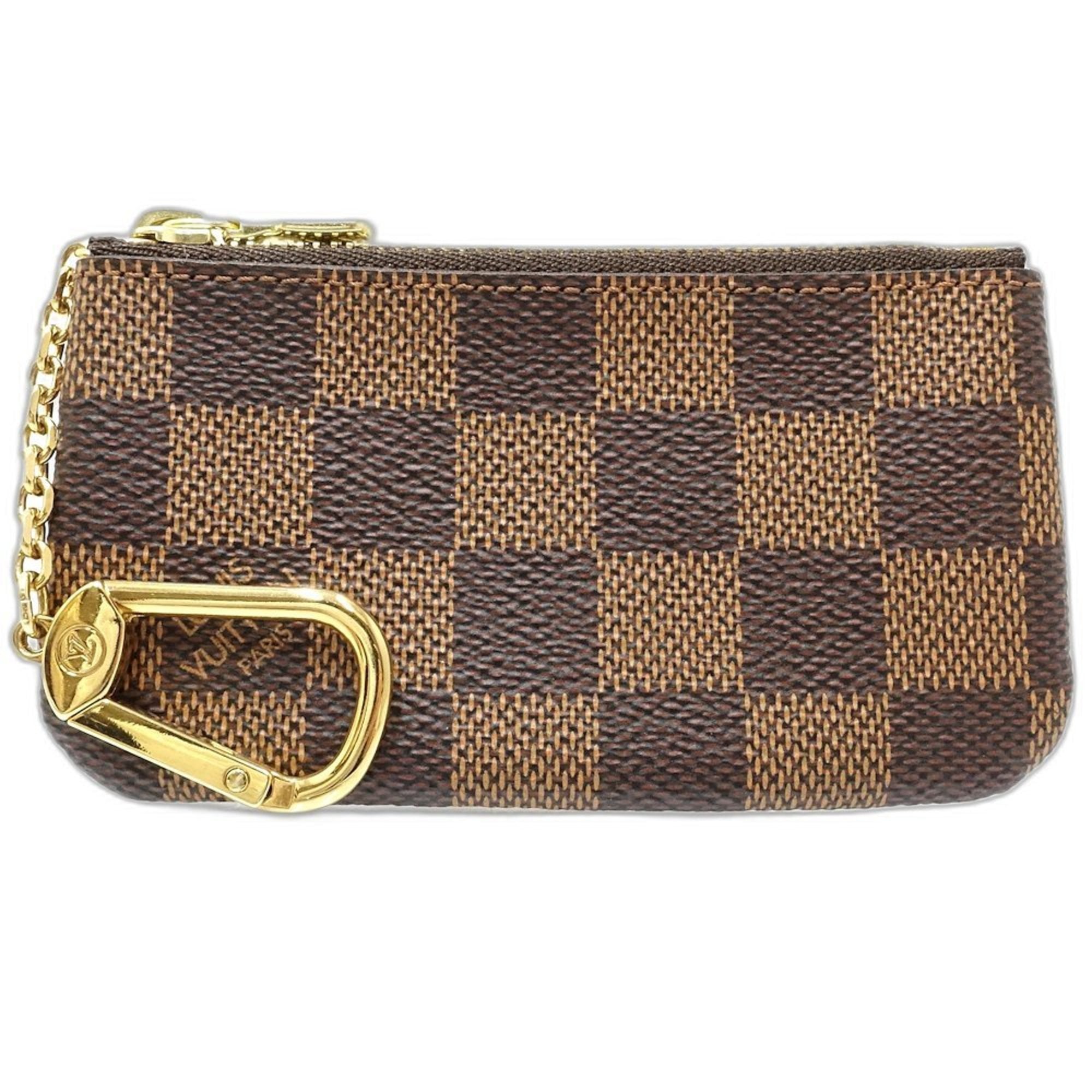 Louis Vuitton Damier Canvas Ebene Canvas Coin Purse/Coin Case
