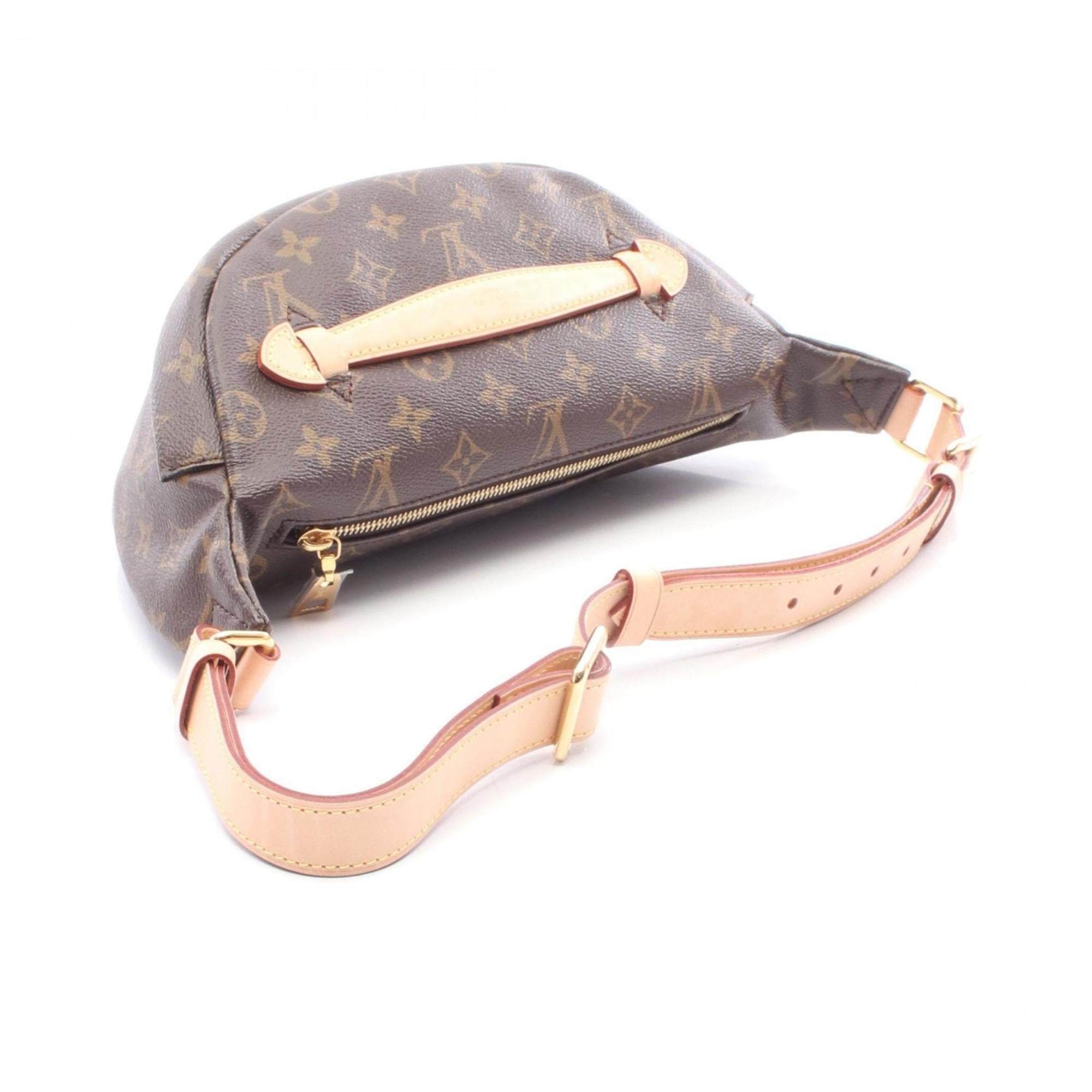 Louis Vuitton Brown Coated Canvas Leather Fanny Pack