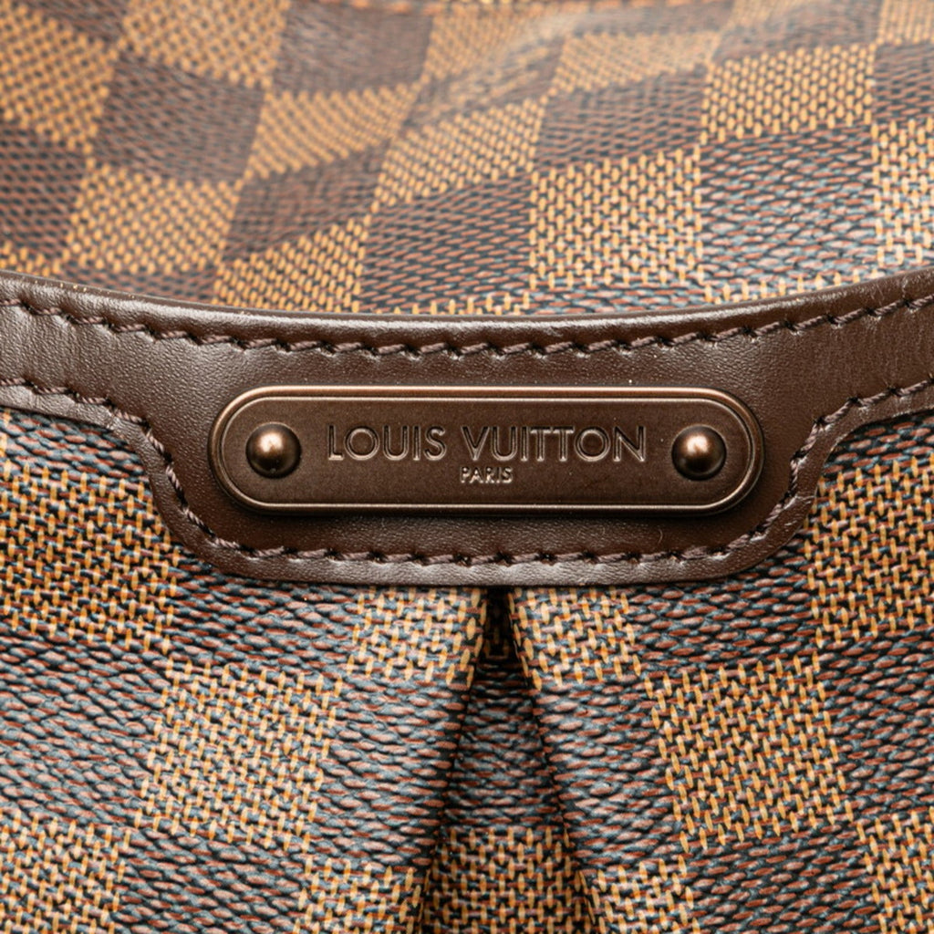 Louis Vuitton Damier Brown Pvc Leather Shoulder Bag