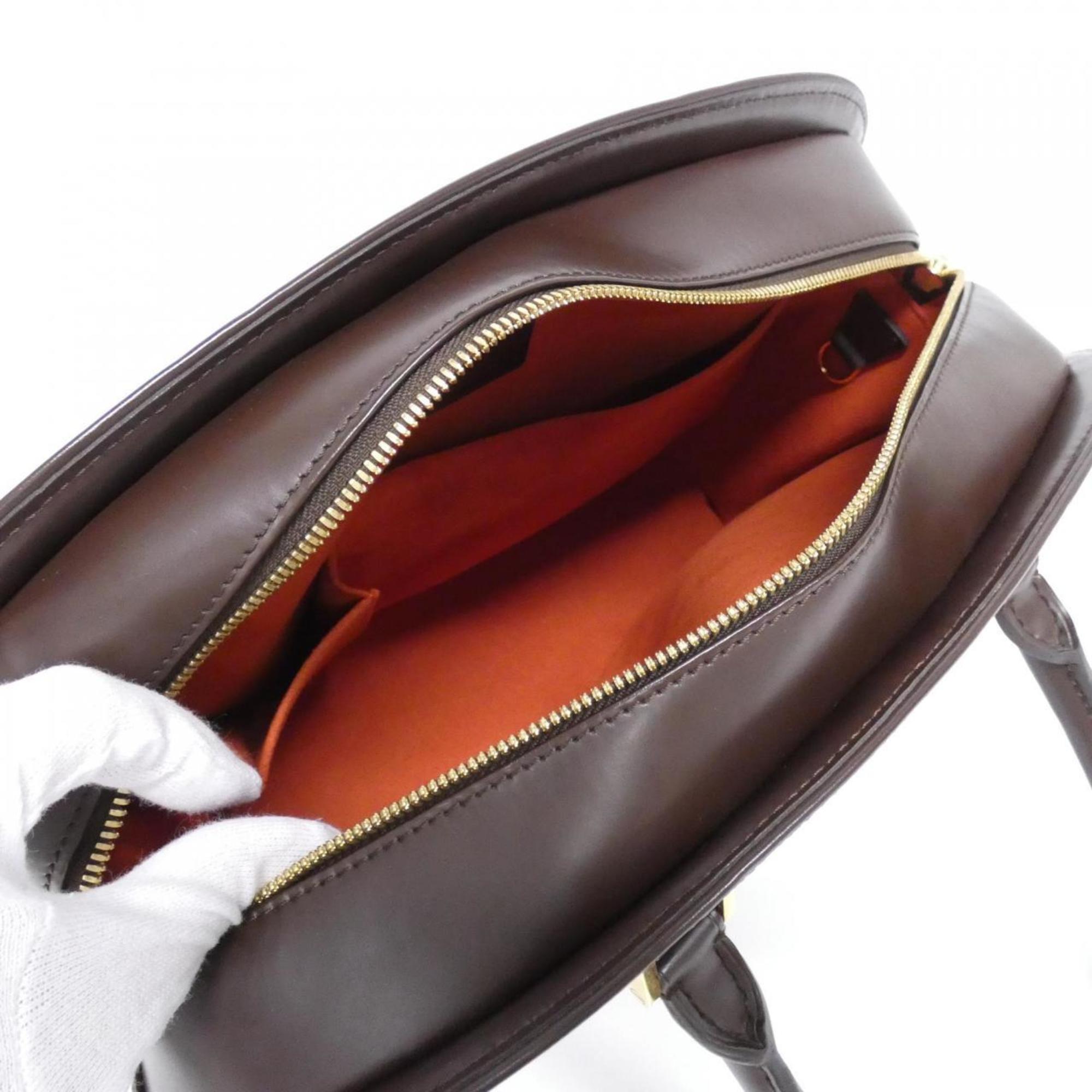 Louis Vuitton Ebene Coated Canvas Handbag
