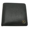 Chanel Black Leather Wallet (Bi-Fold)