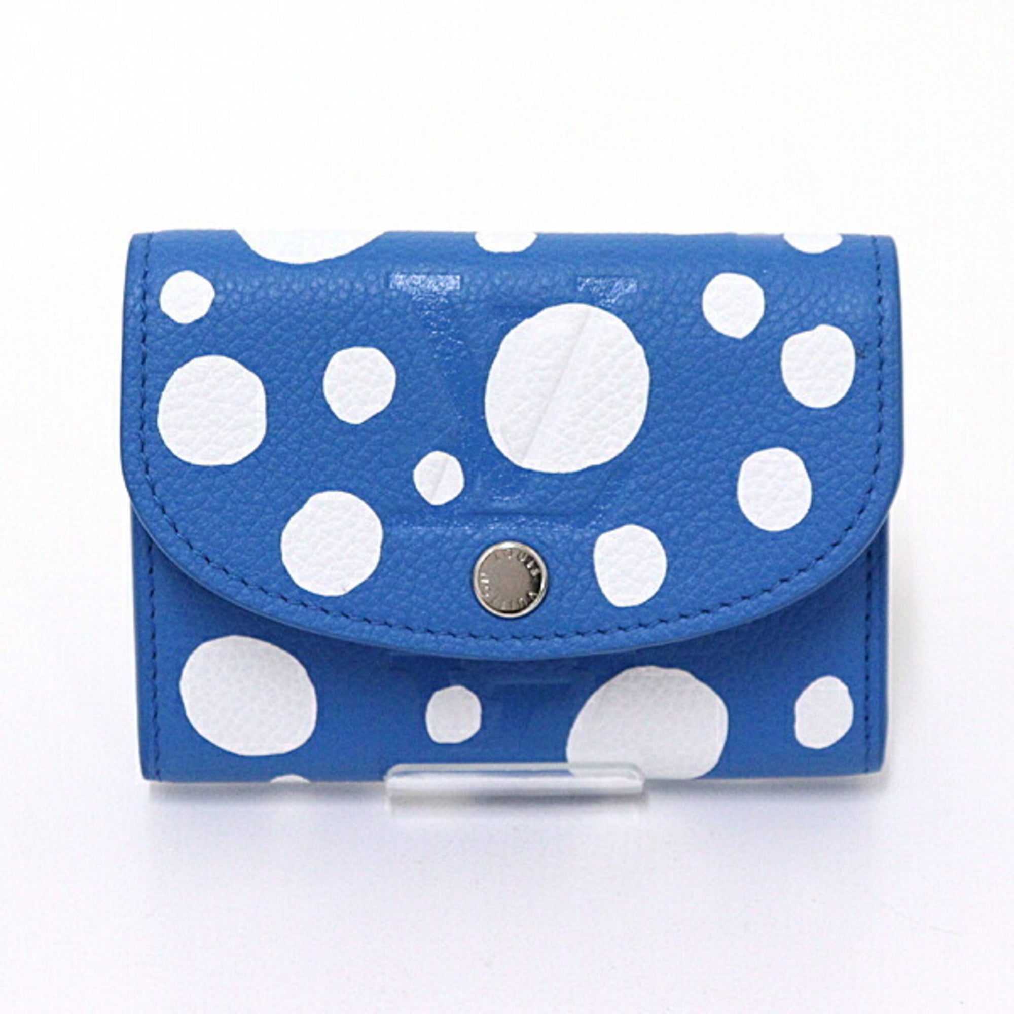 Louis Vuitton Light Blue Cuir Ombre Leather Wallet