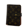 Louis Vuitton Brown Monogram Leather Wallet