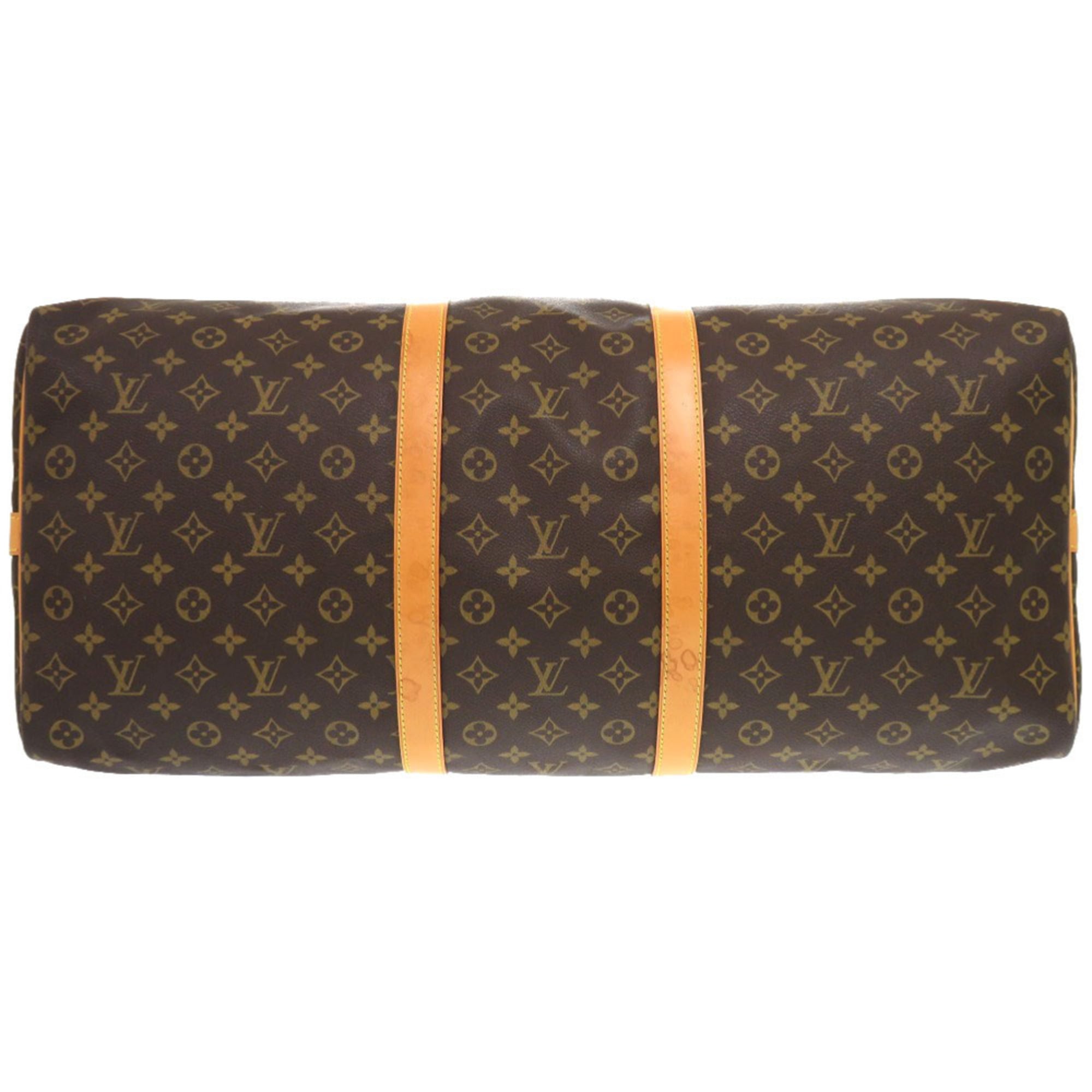 Louis Vuitton Brown Monogram Monogram Boston Bag