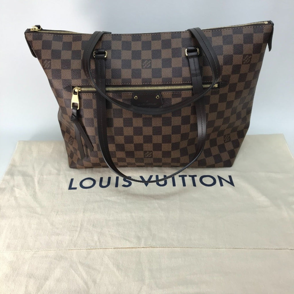 Louis Vuitton Brown Damier Canvas Ebene Damier Canvas Shoulder Bag Tote Bag