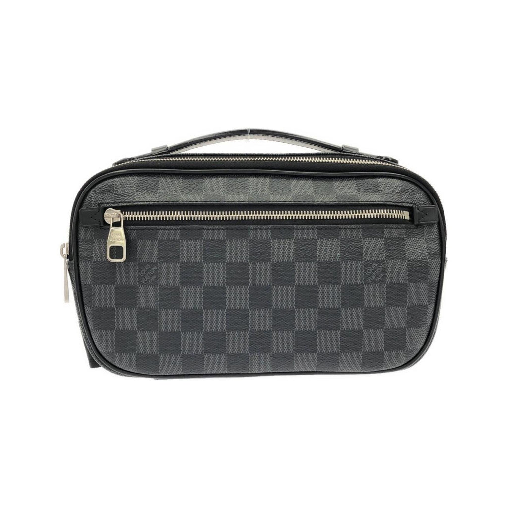 Louis Vuitton Damier Graphite Graphite Damier Graphite Coated Canvas Shoulder Bag