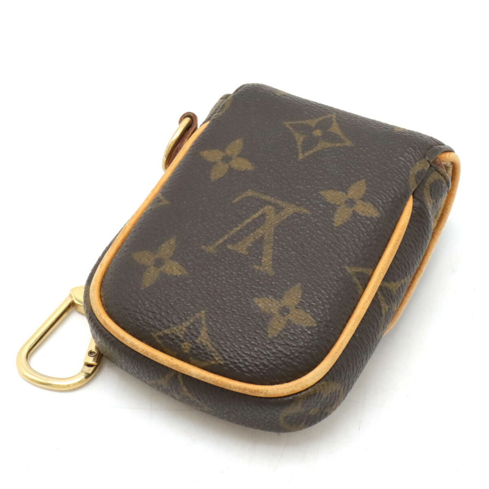 Louis Vuitton Brown Monogram Pochette Pouch