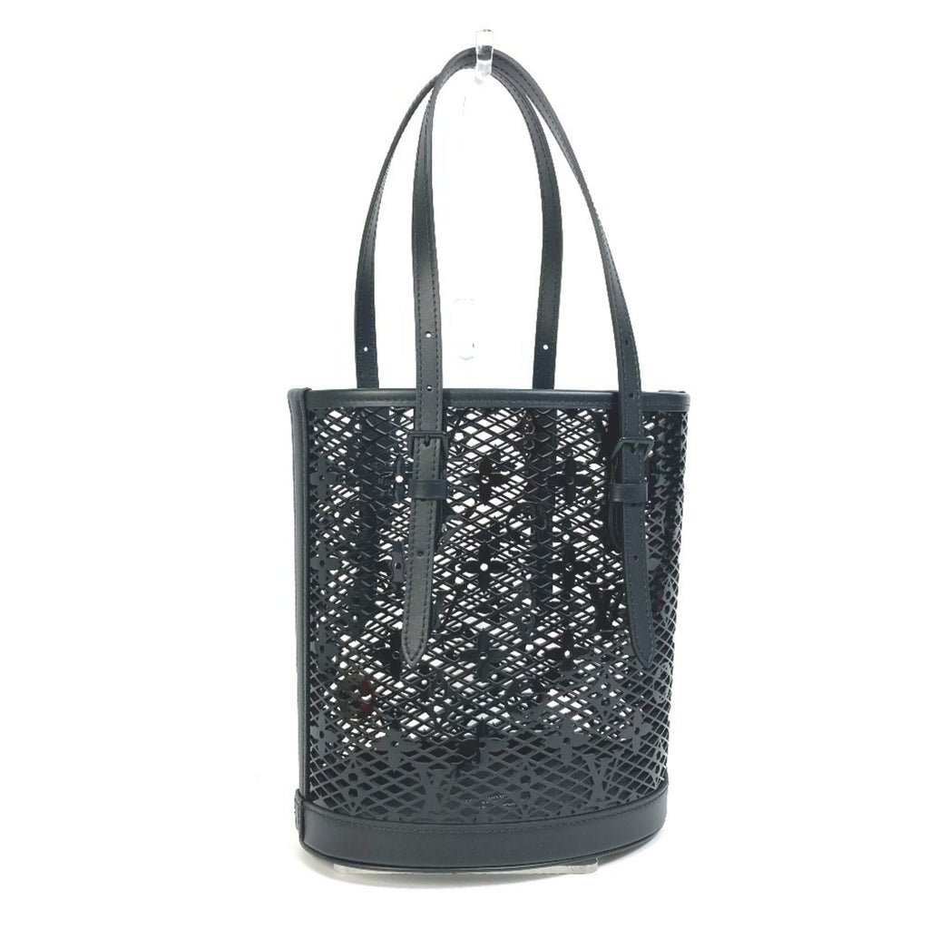 Louis Vuitton Black Noir Monogram Plastic Shoulder Bag