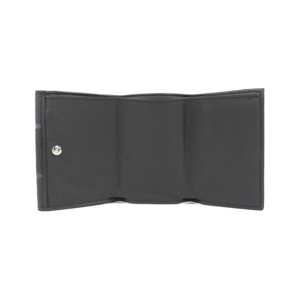 Louis Vuitton Black Coated Canvas Wallet