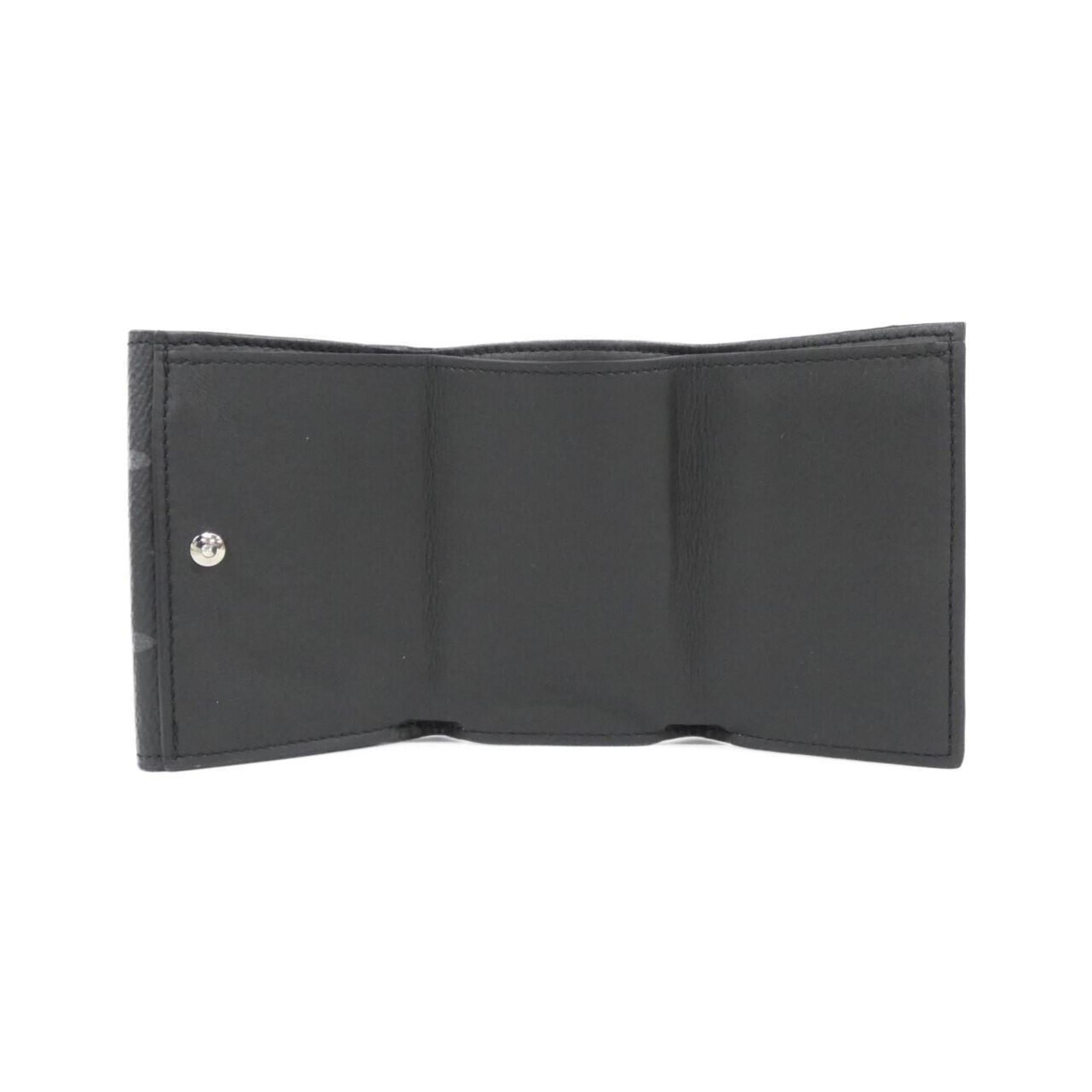 Louis Vuitton Black Coated Canvas Wallet