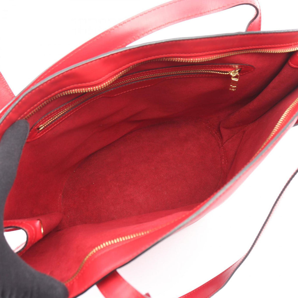Louis Vuitton Castilian Red Red Color Epi Leather Shoulder Bag