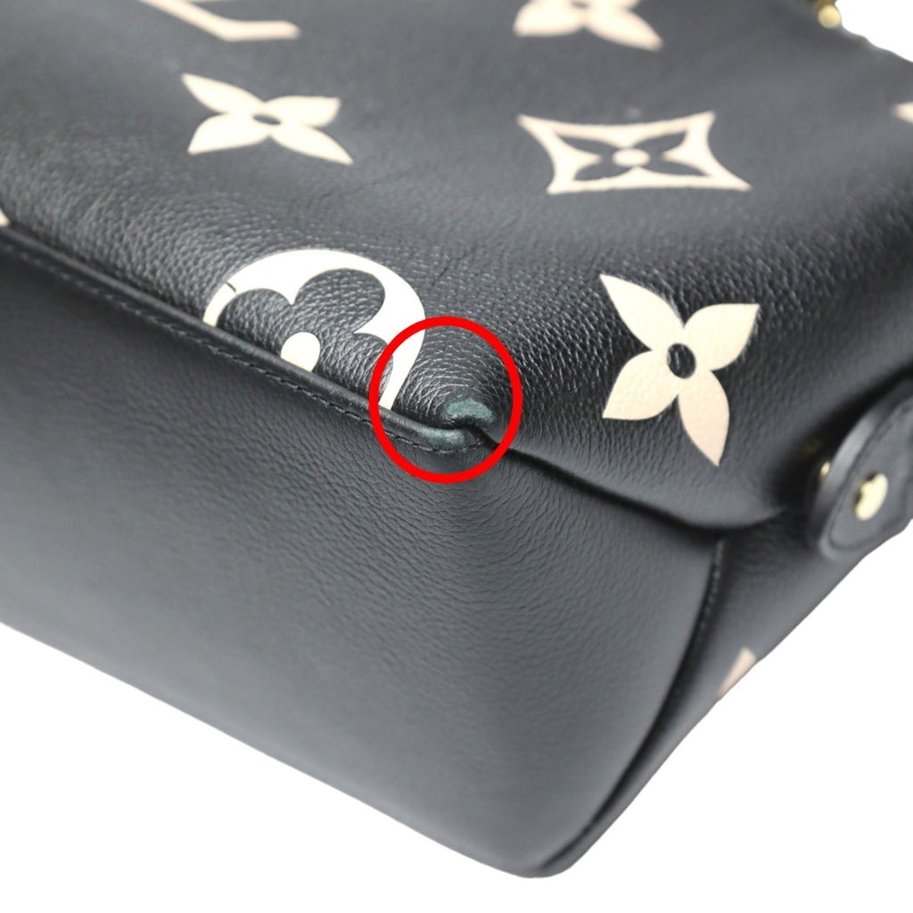 Louis Vuitton Black Monogram Empreinte Shoulder Bag