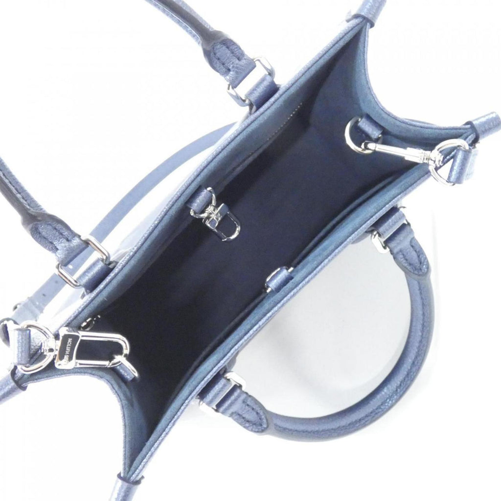 Louis Vuitton Navy Leather Handbag