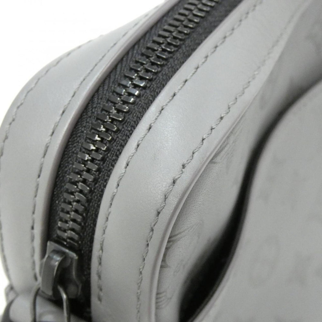 Louis Vuitton Gris Leather Pouch Shoulder Bag
