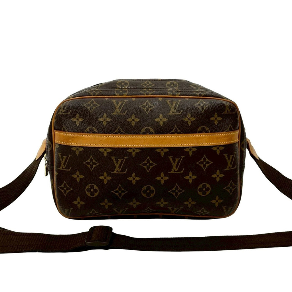 Louis Vuitton Brown Leather Pvc Pochette Shoulder Bag
