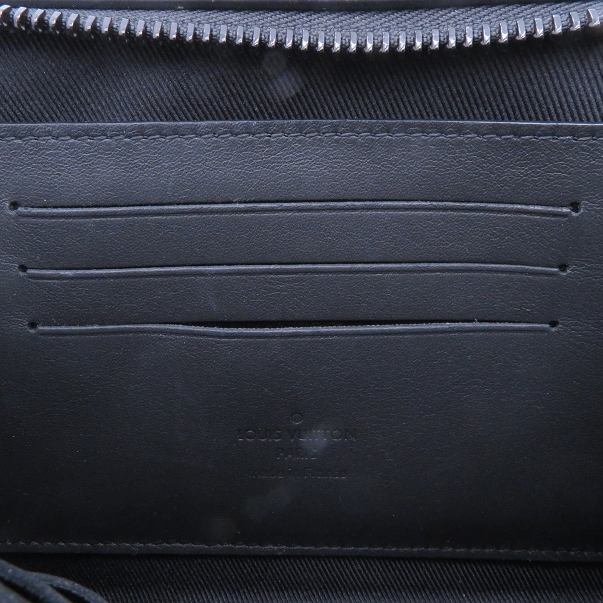 Louis Vuitton Black Noir Chain/Shoulder Wallet