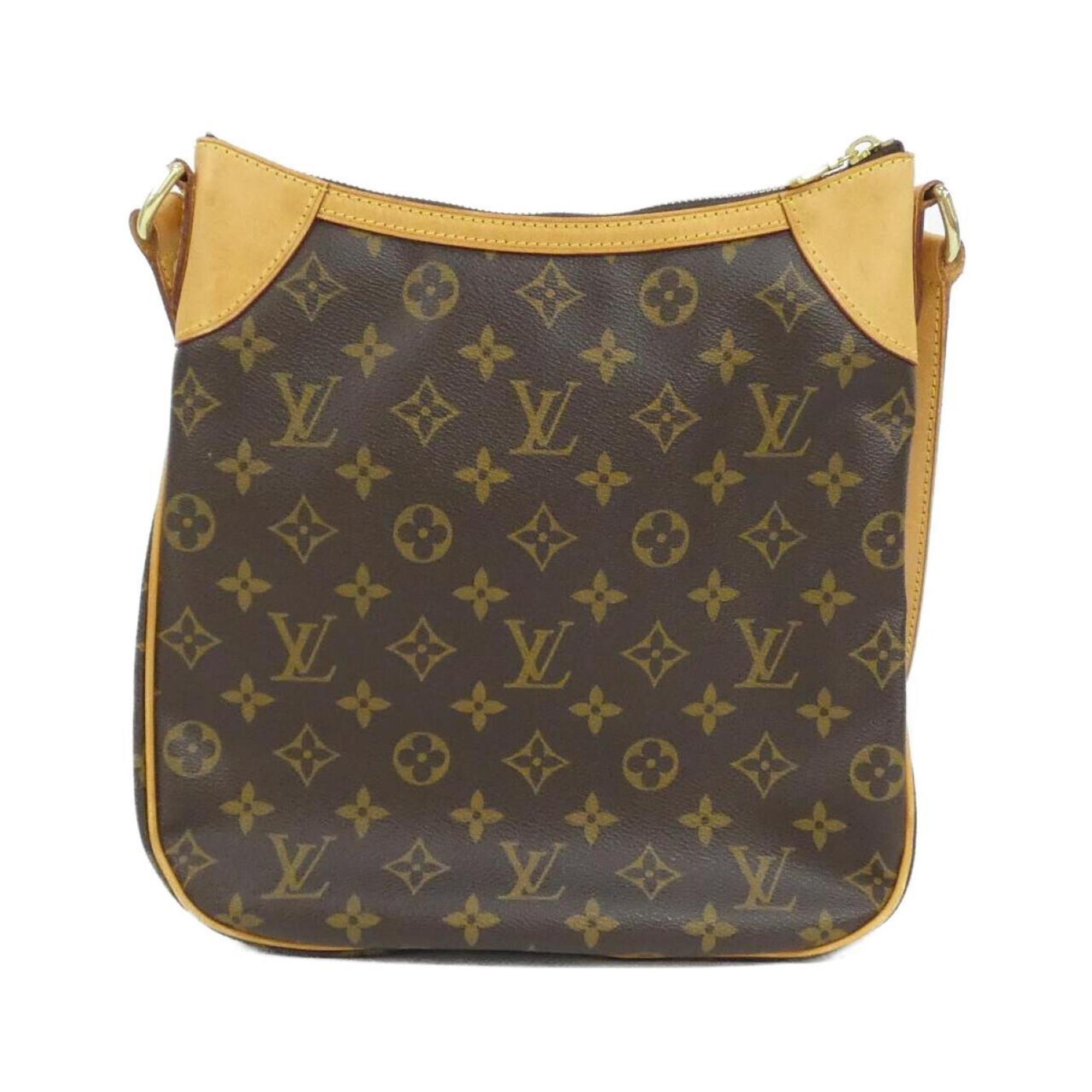 Louis Vuitton Marron Coated Canvas Shoulder Bag