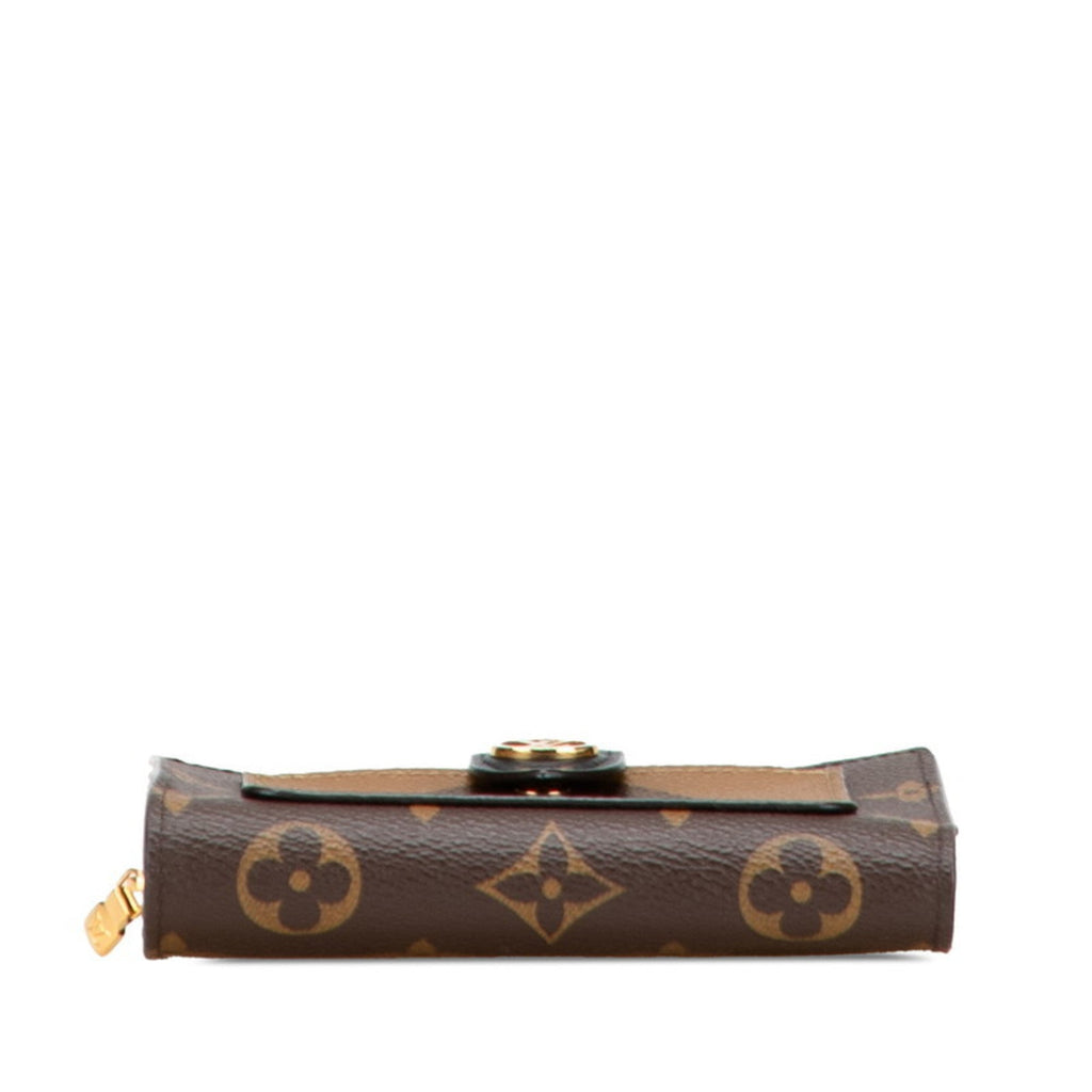Louis Vuitton Brown Pvc Leather Wallet