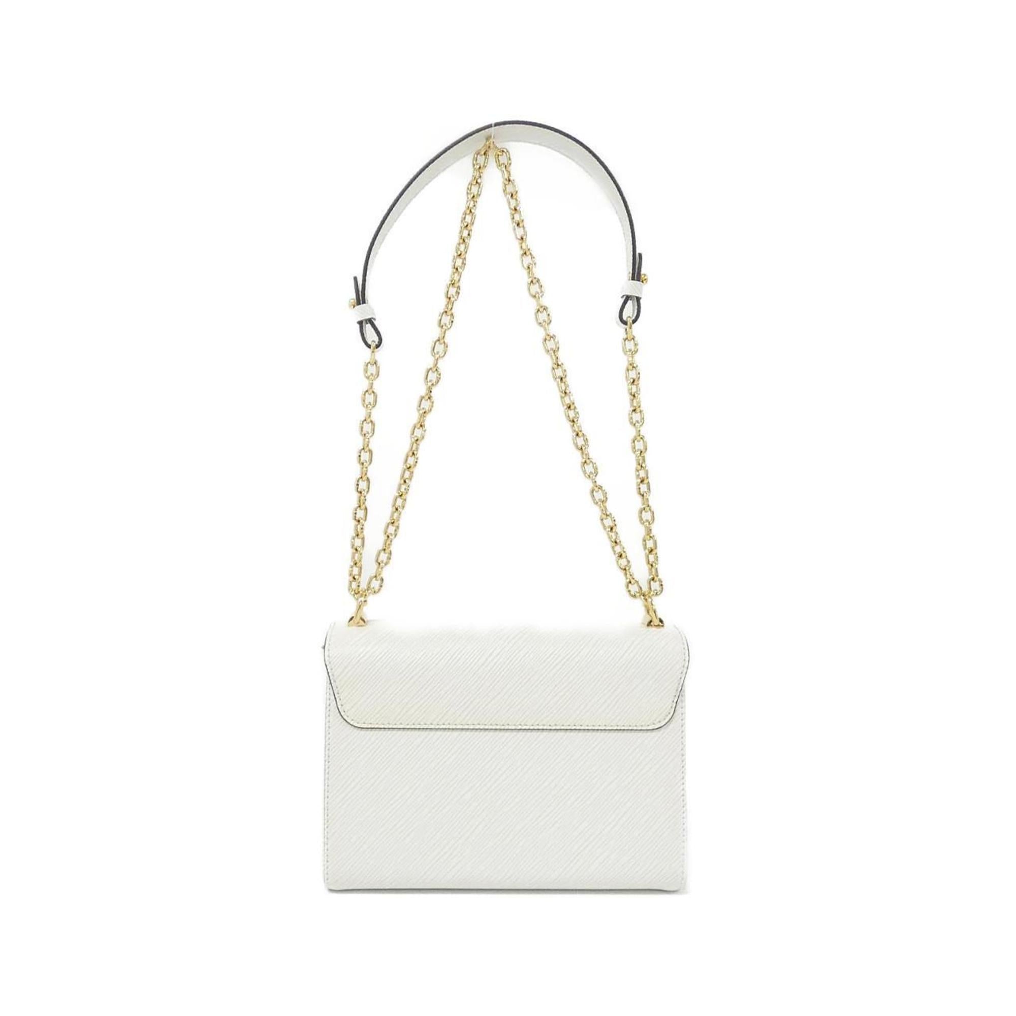 Louis Vuitton White Leather Shoulder Bag