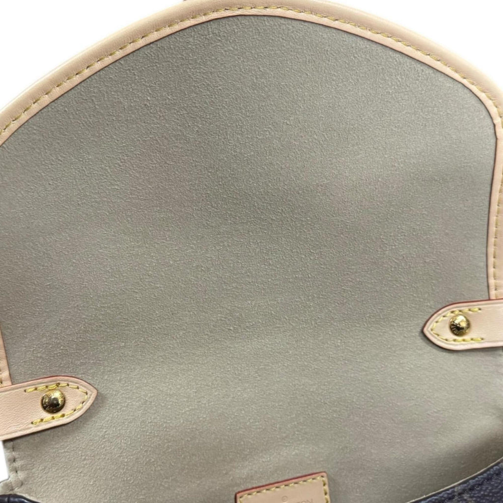 Louis Vuitton Brown Monogram Canvas Shoulder Bag