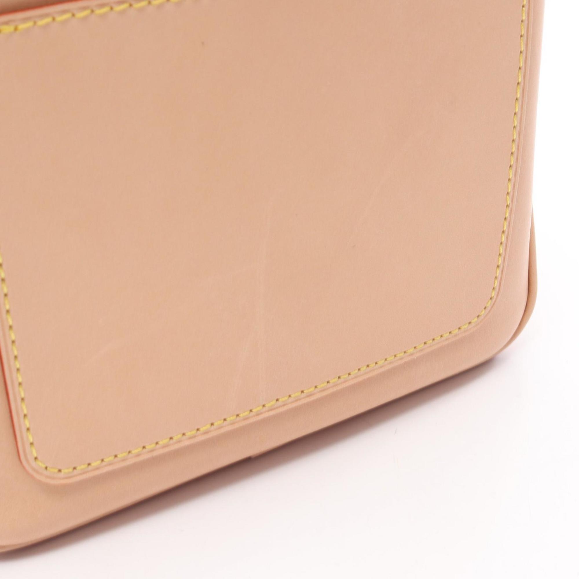 Louis Vuitton Beige Leather Handbag