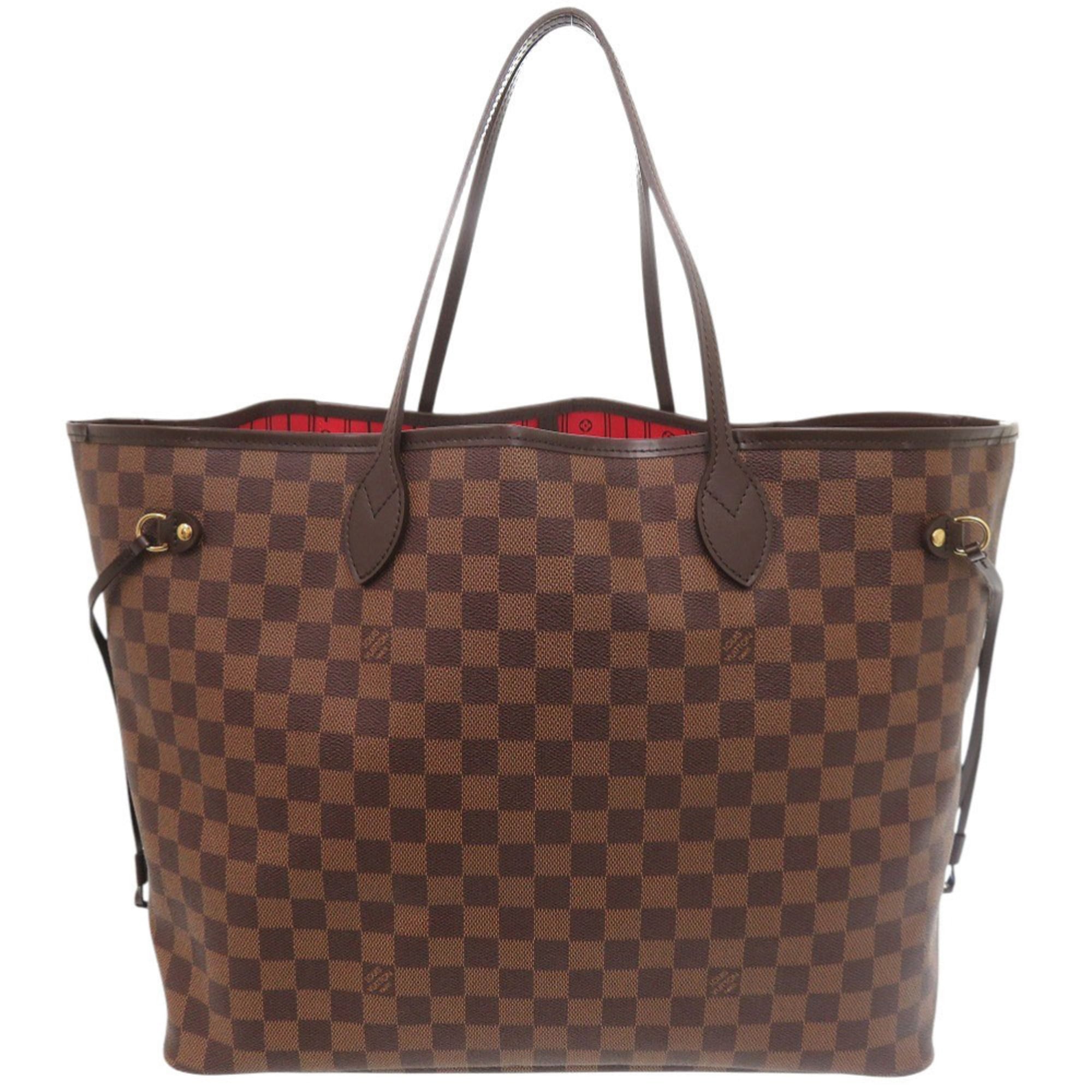 Louis Vuitton Brown Damier Canvas Tote Bag
