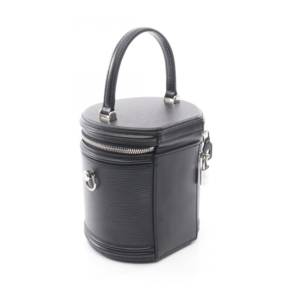 Louis Vuitton Black Noir Epi Leather Handbag