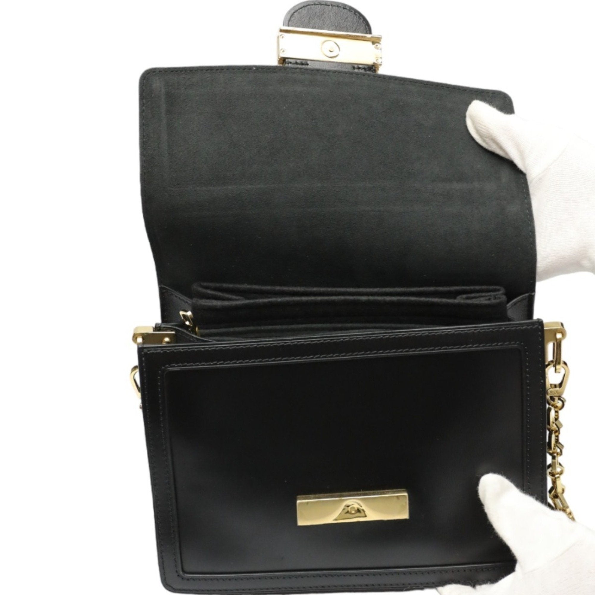 Louis Vuitton Black Noir Leather Shoulder Bag