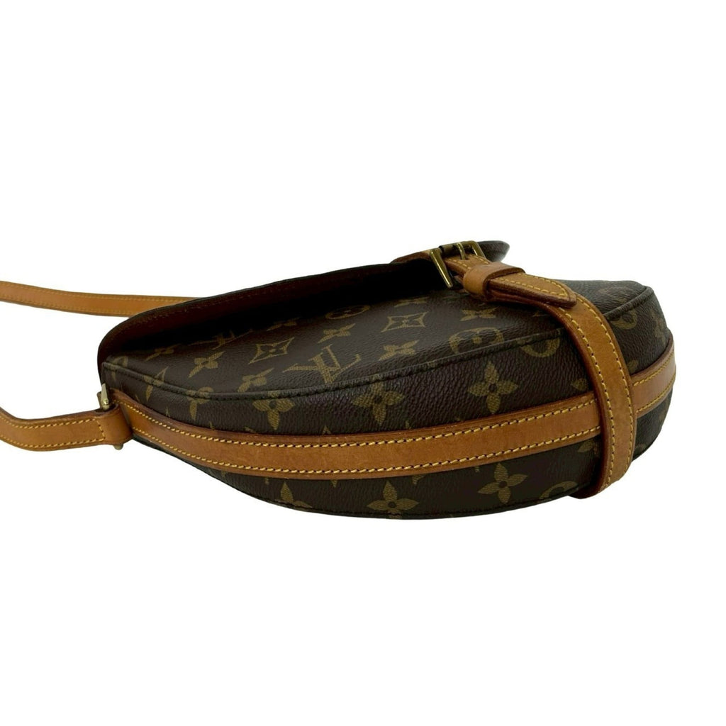 Louis Vuitton Brown Leather Pvc Pochette Shoulder Bag