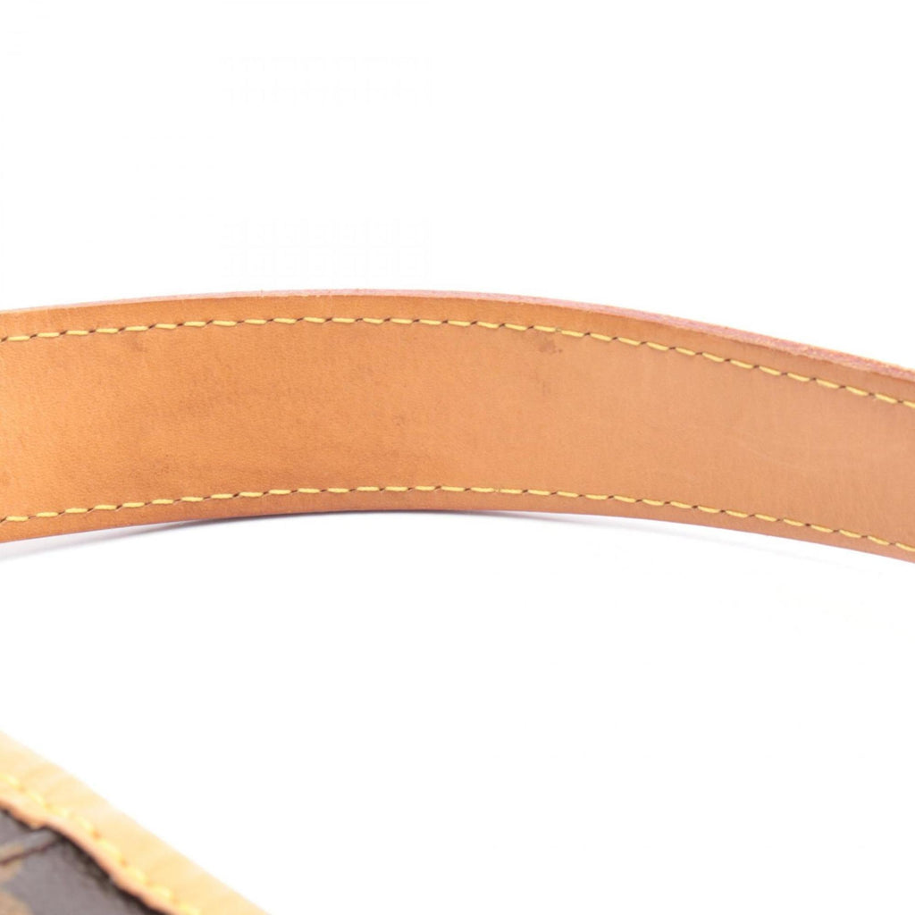 Louis Vuitton Brown Coated Canvas Pvc Monogram Leather Handbag Shoulder Bag
