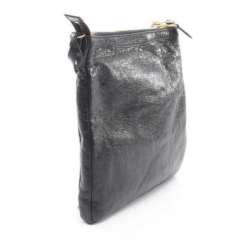 Balenciaga Black Leather Handbag Shoulder