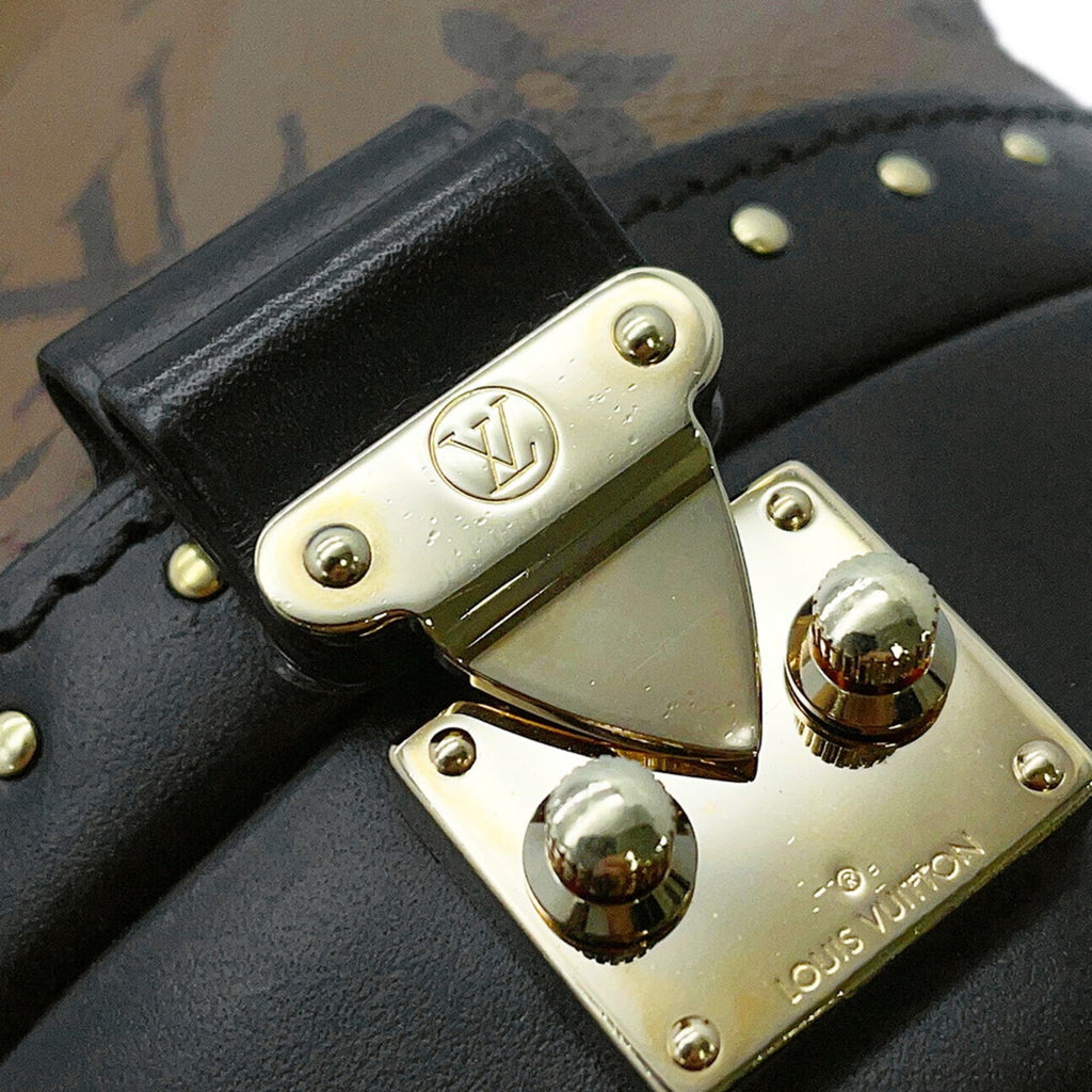 Louis Vuitton Noir Monogram Reverse Handbag