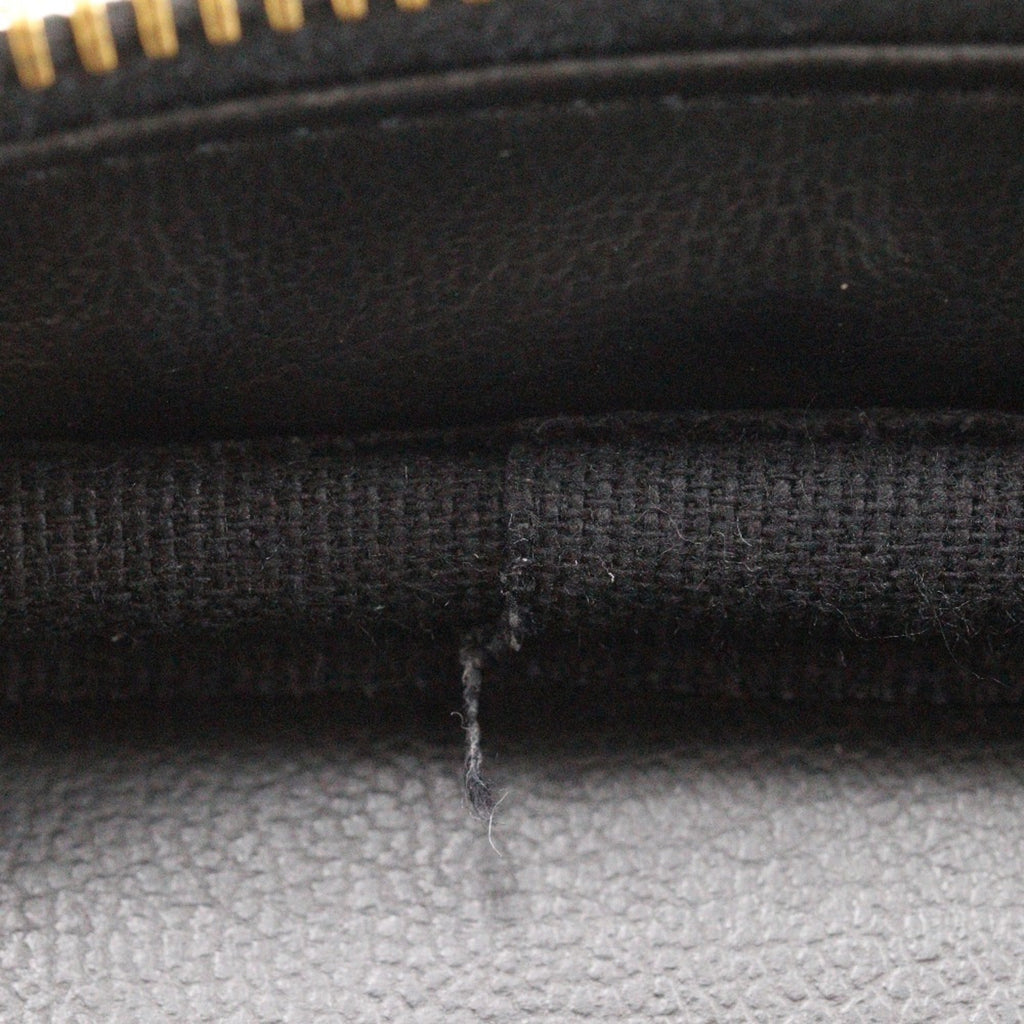 Chanel Caviar Skin Black Caviar Leather Handbag