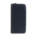 Prada Navy Leather Long Wallet (Bi-Fold)