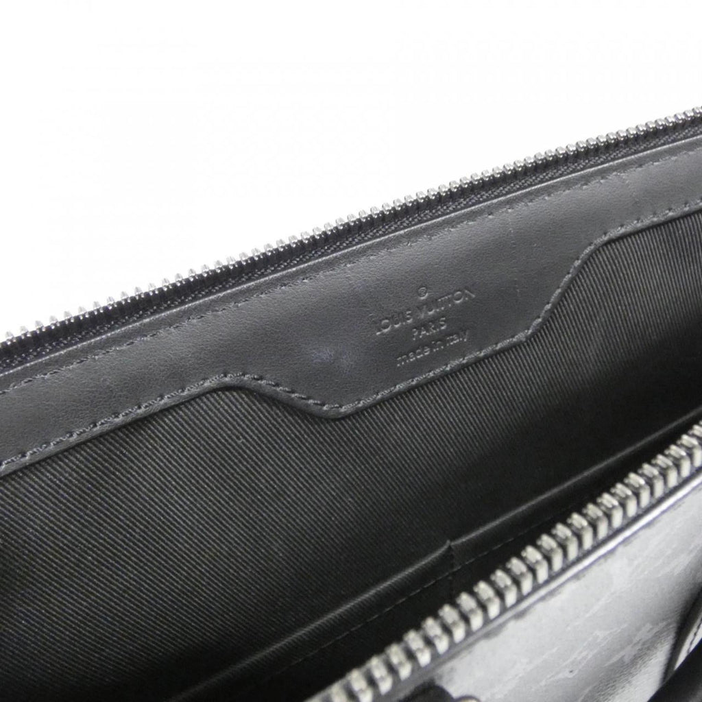 Louis Vuitton Black Coated Canvas Handbag