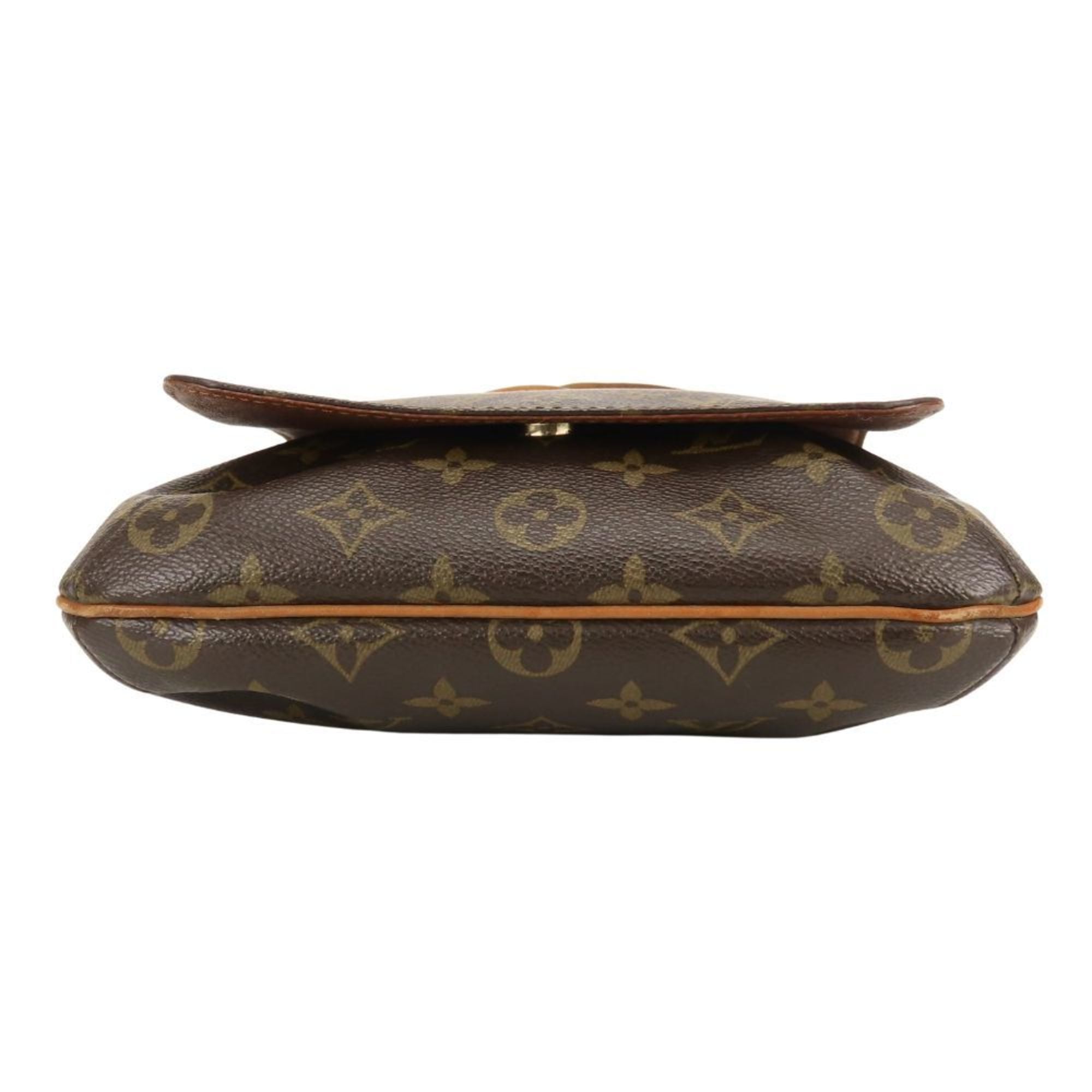 Louis Vuitton Brown Monogram Monogram Leather Shoulder Bag