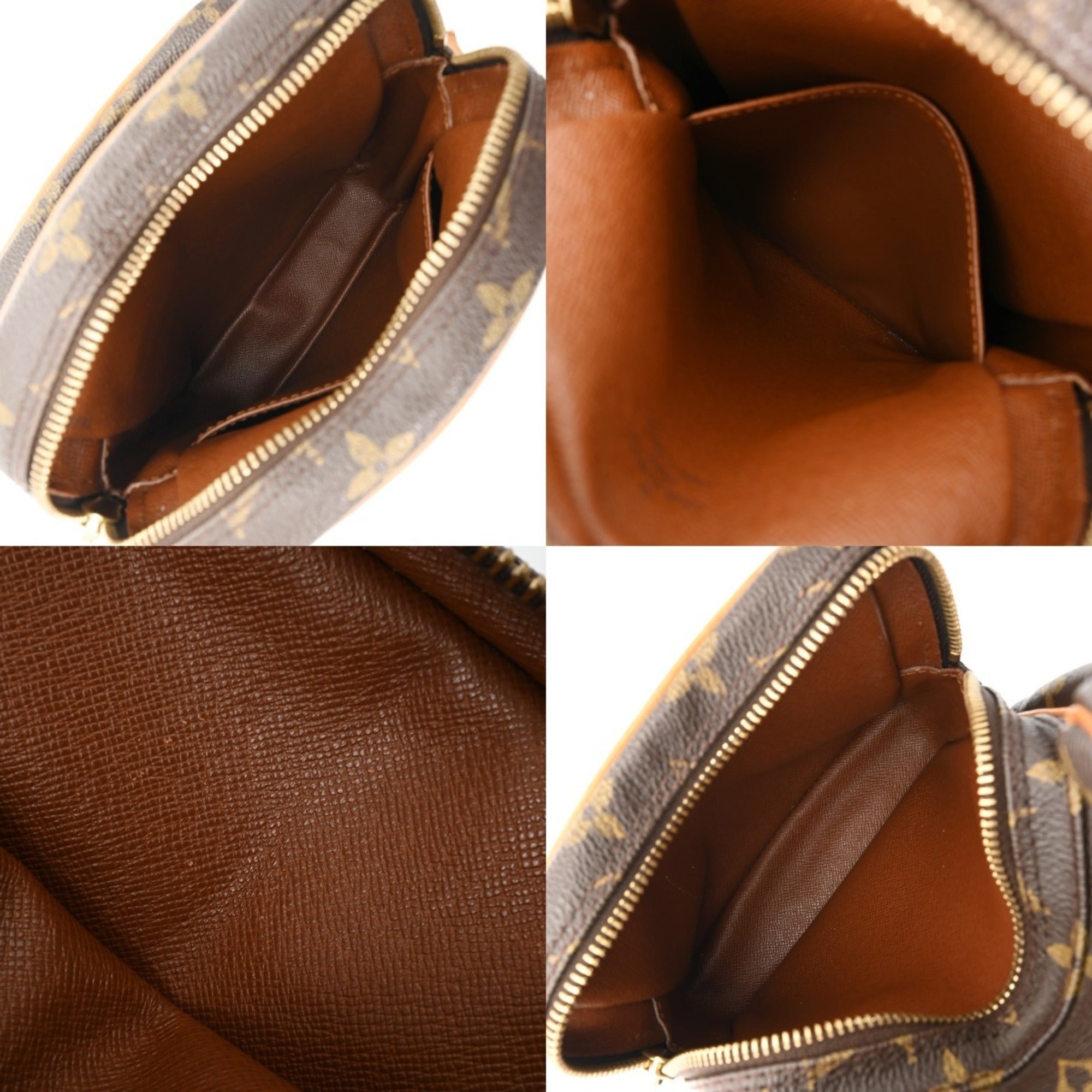 Louis Vuitton Brown Monogram Canvas Shoulder Bag