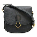 Louis Vuitton Epi Black Noir Epi Leather Pochette Shoulder Bag