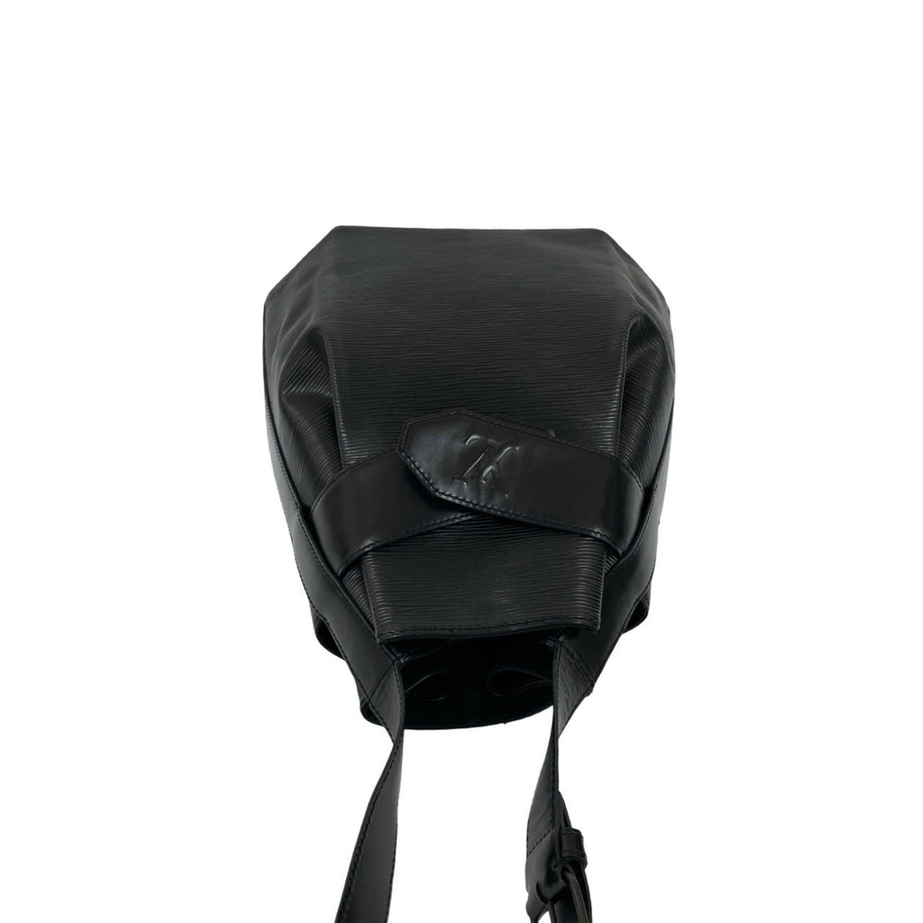 Louis Vuitton Black Epi Leather Shoulder Bag Sling Bag