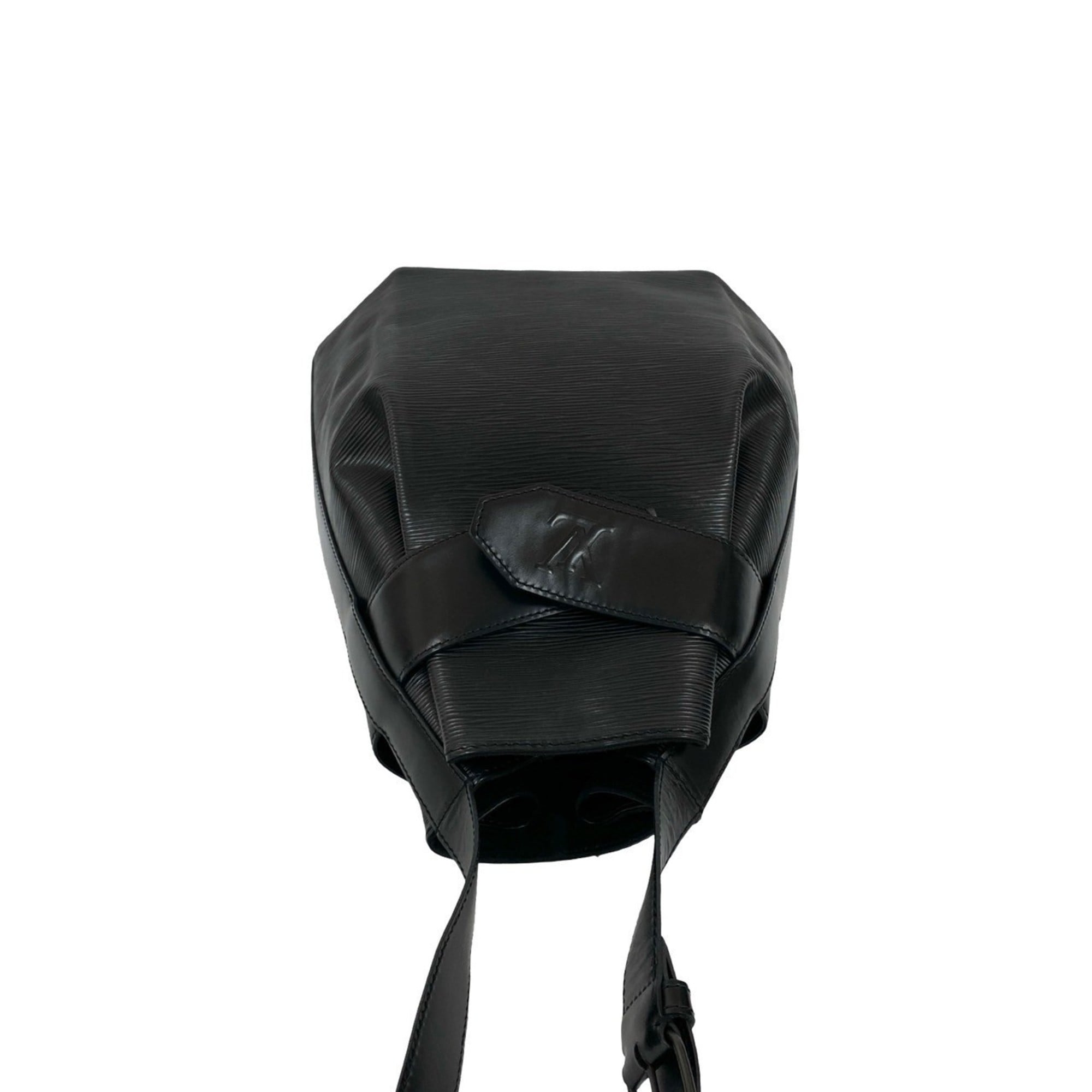 Louis Vuitton Black Epi Leather Shoulder Bag Sling Bag