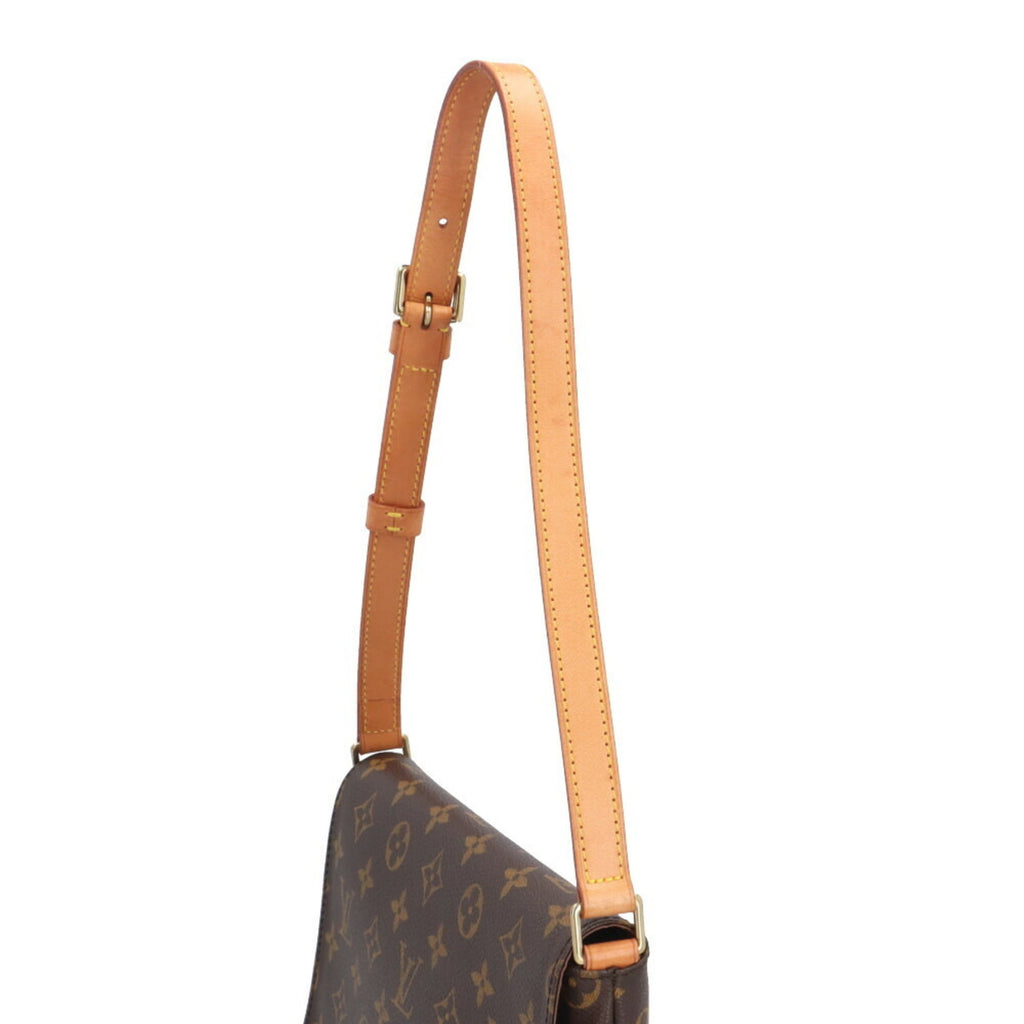 Louis Vuitton Brown Canvas Monogram Shoulder Bag