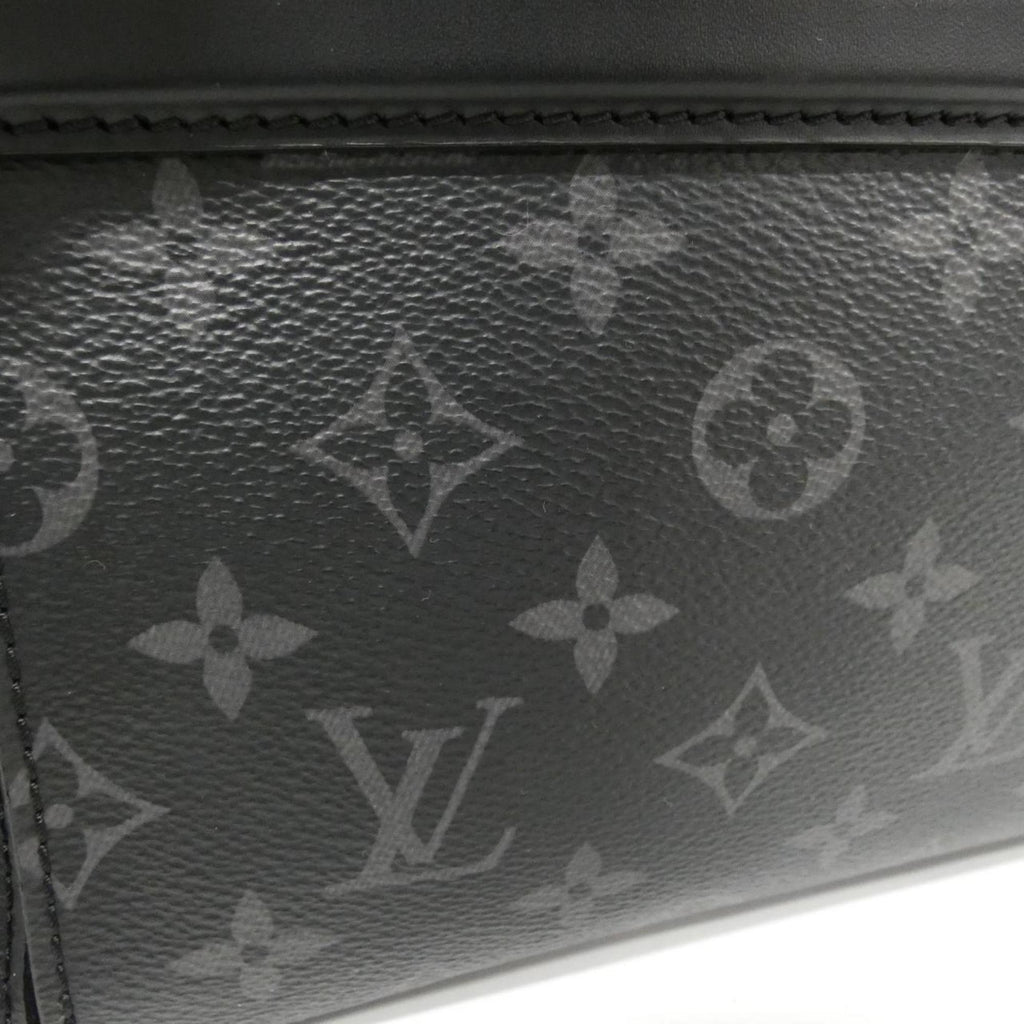 Louis Vuitton Black Coated Canvas Shoulder Bag
