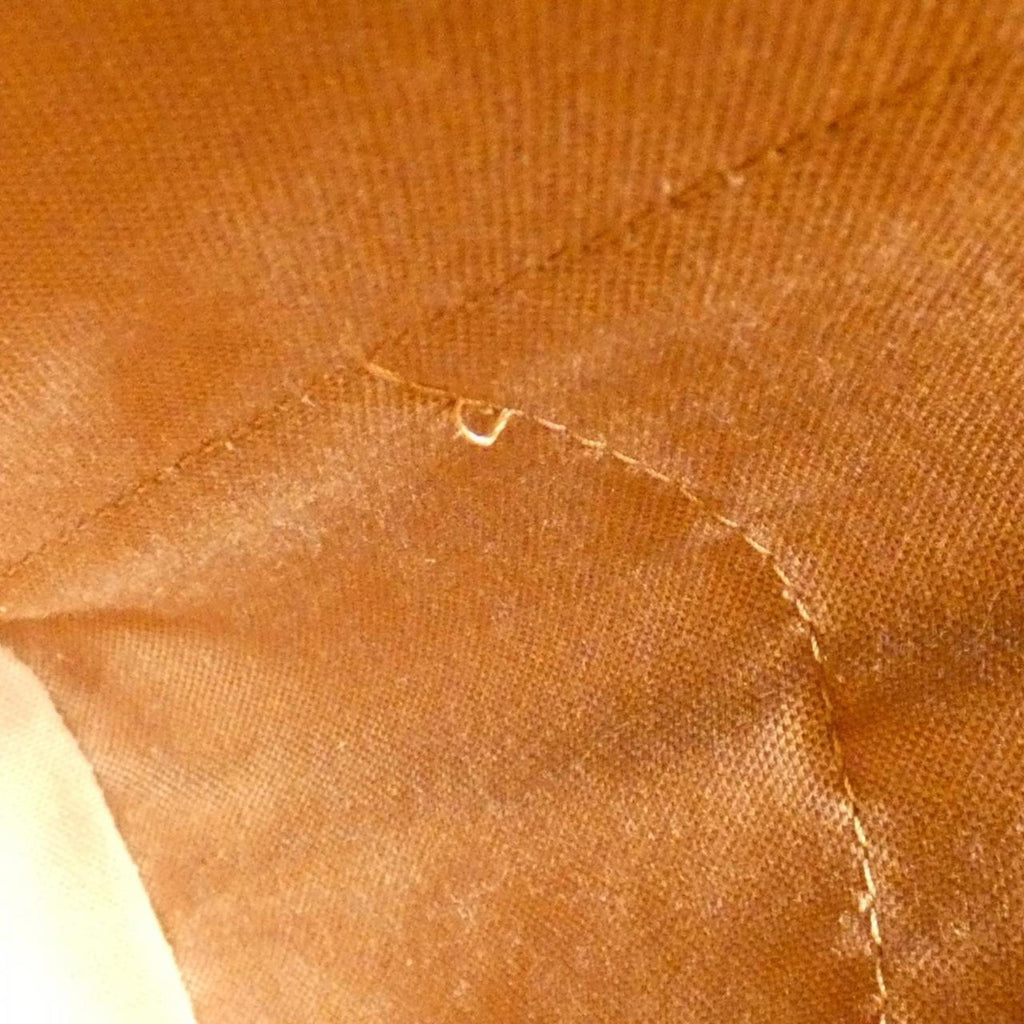 Louis Vuitton Marron Coated Canvas Handbag