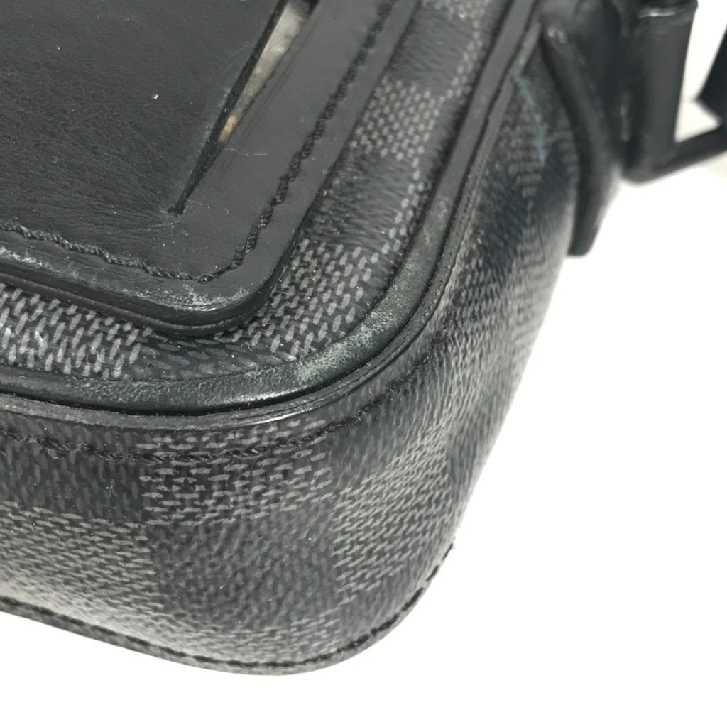 Louis Vuitton Black Damier Graphite Damier Graphite Messenger Bag Shoulder Bag