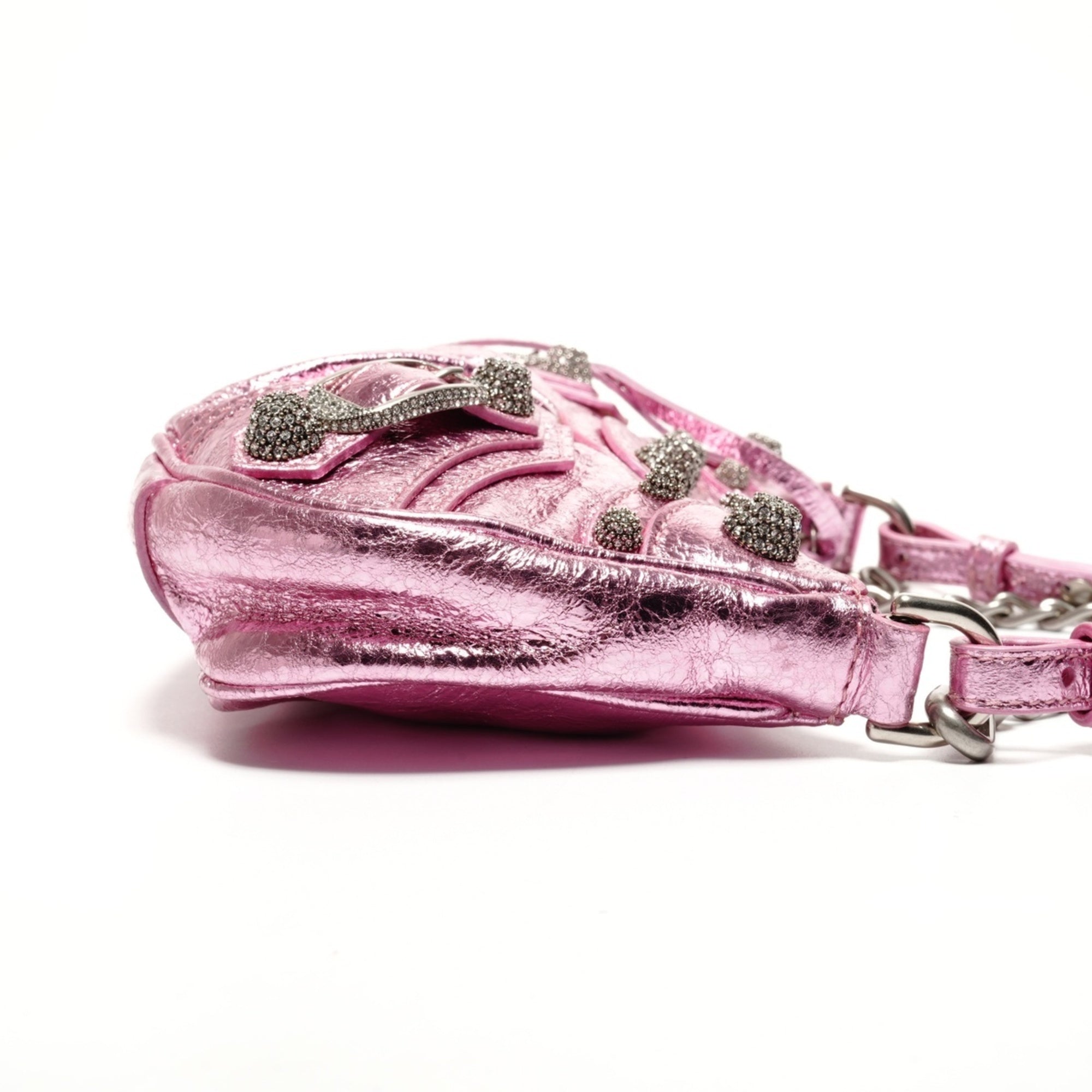 Balenciaga Metallic Pink Shoulder