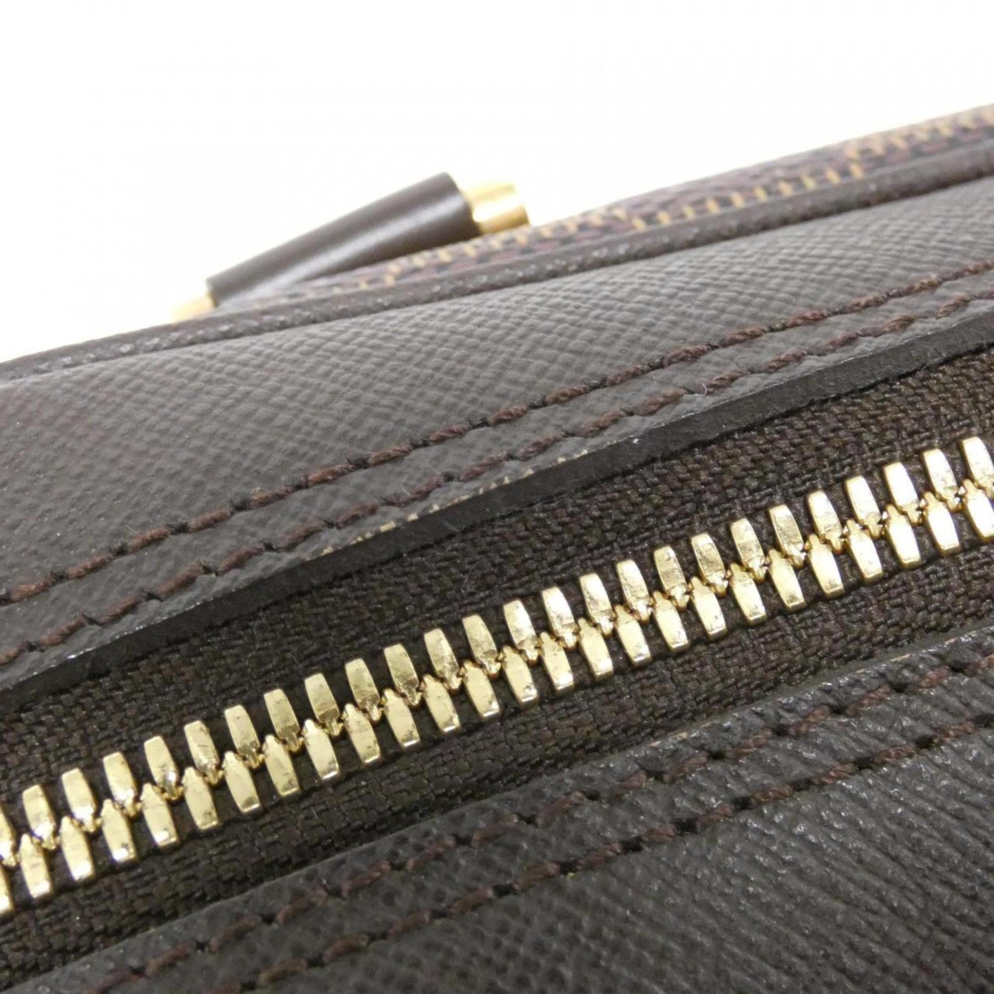 Louis Vuitton Ebene Coated Canvas Handbag