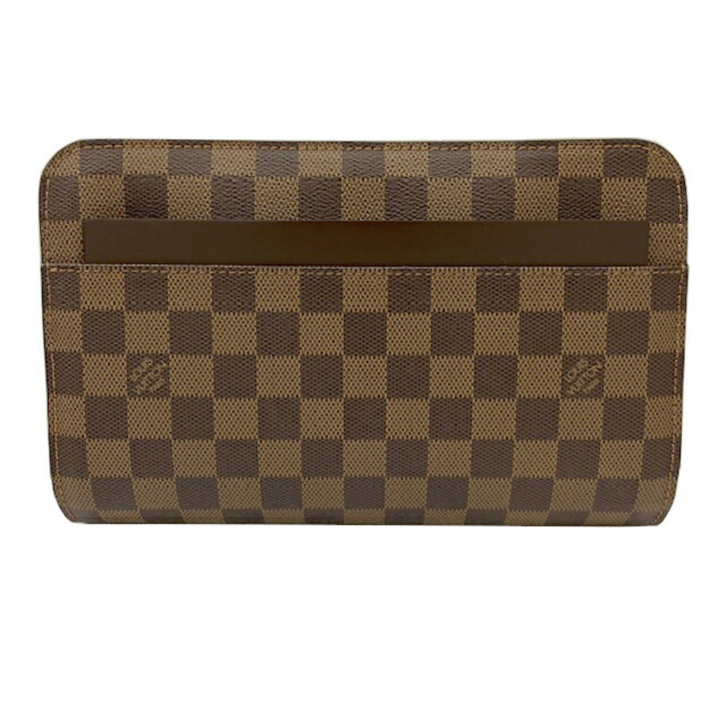 Louis Vuitton Brown Damier Canvas Damier Canvas Clutch Bag