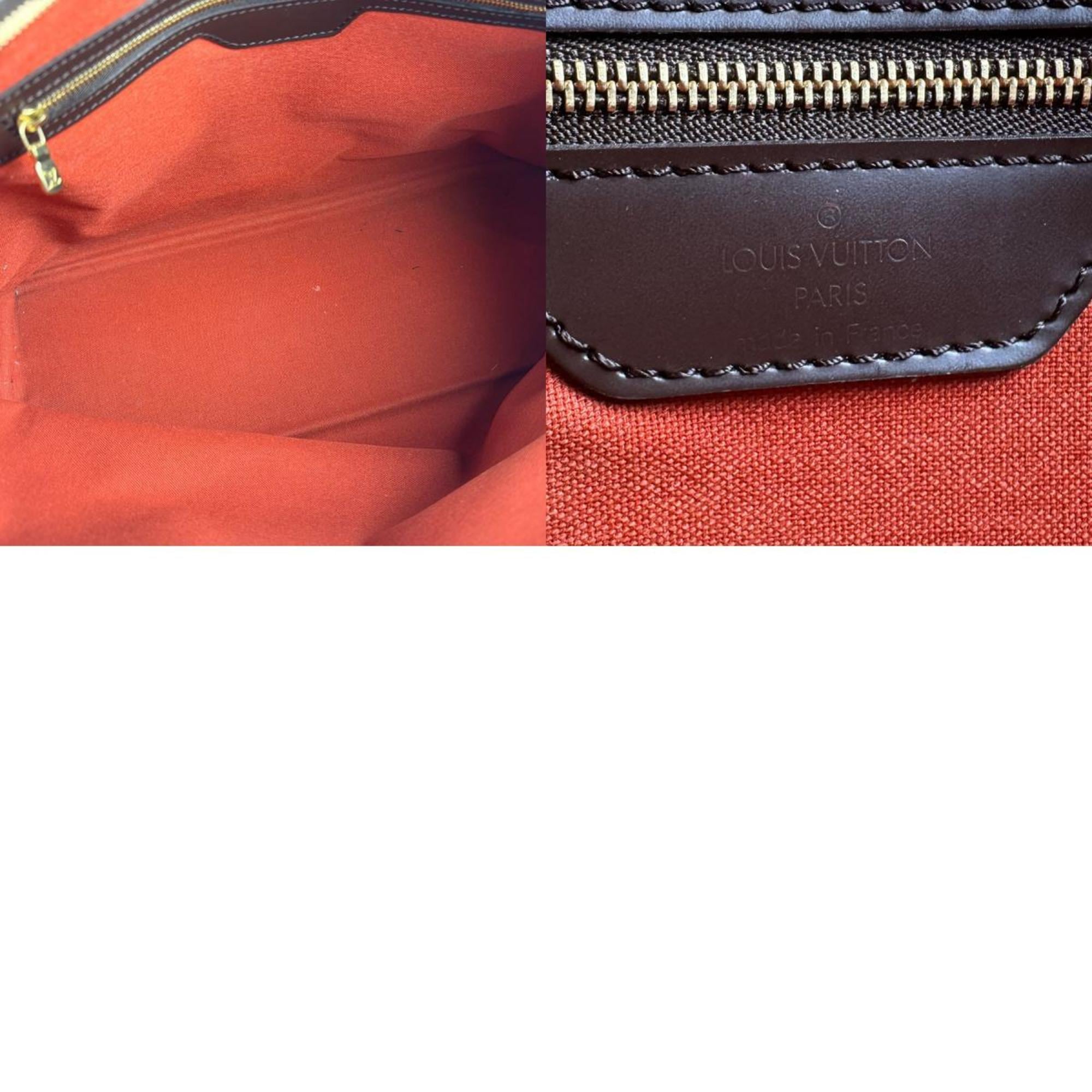 Louis Vuitton Brown Ebene Damier Canvas Shoulder Bag