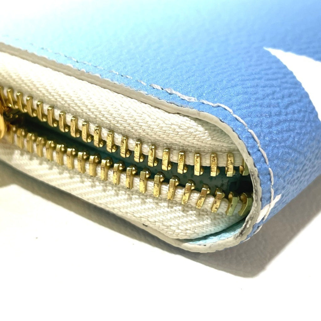 Louis Vuitton Monogram Blue Monogram Long Wallet