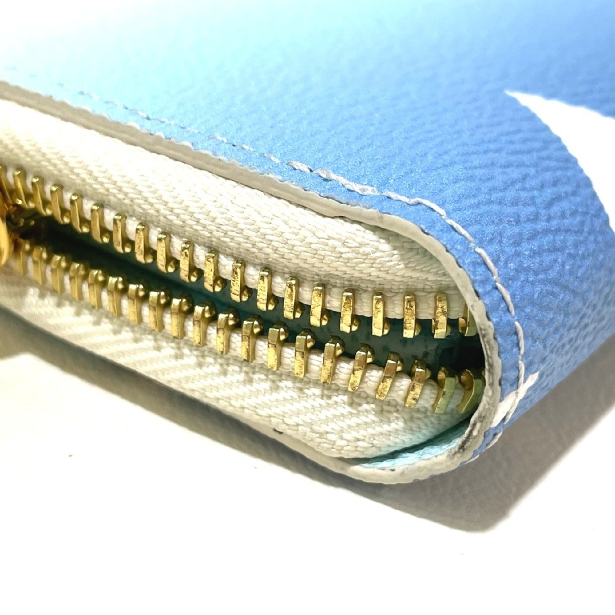 Louis Vuitton Monogram Blue Monogram Long Wallet